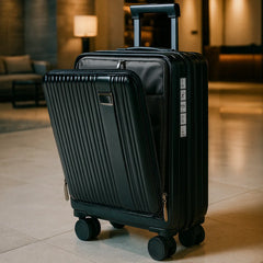 Hardshell Rolling Luggage Set 20'' 24'' 28'' with Explosion-Proof Zipper and Sleek Design Minimalist Finish
