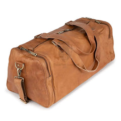 Pakistan Made Wholesale Price High Quality Leather Travel Bags Outdoor Use Premium Quality Leather Travel Bags