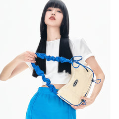 NOXXON Single Shoulder Bag Waterproof Nylon Underarm Bag Casual Purse Bag for Travel Exquisite Shoulder Handbag for Women