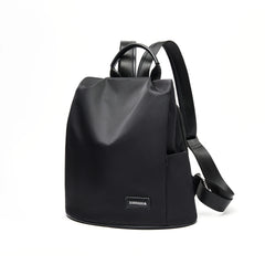 Simradia Small Black Women Causal Backpacks Oxford Waterproof Backpack for Women Outdoor School Bag Rucksack Ladies