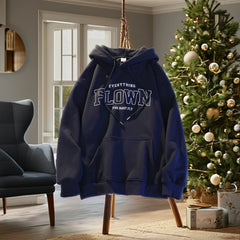 Men's Crew Neck Sweatshirt 100% Cotton Men Pullover Letter Heat Print Long Sleeve Sweatshirts