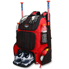 High Quality Baseball Bat Bags Softball Backpack with Shoes Compartment