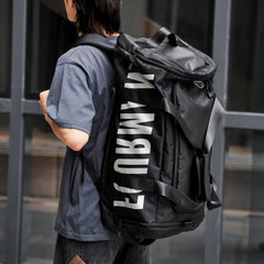 Large Capacity Unisex Duffel Bags Multi-Function Travel Bag Backpack Oxford Zipper Outdoor Gym Bags Sports Men's Tote Handbag