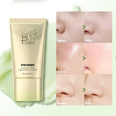 Moisturizing Mattefying Silicone-free Makeup Primer Base  Lasting Jelly Texture Organic Makeup Lotion