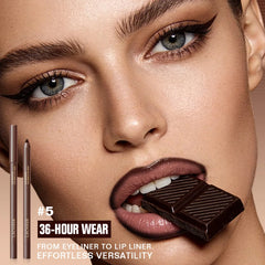 High Pigment Multi-use Gel Eyeliner Pencil  Long Lasting Waterproof Lipliner OEM Makeup