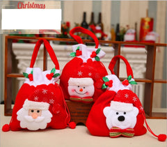 Hot Selling Christmas Decoration Candy Bag Felt Christmas Gift Bag