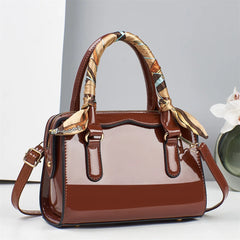 New Shiny Large Capacity Cross-Border Versatile Light Luxury Crossbody Bag Fashionable High-Value Handbag Pillow Bag