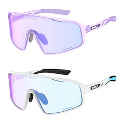 Day Night Photochromic Sports Glasses TR90 Frame Lightweight Custom Cycling Goggles Sports Glasses for Tennis Golf Competition