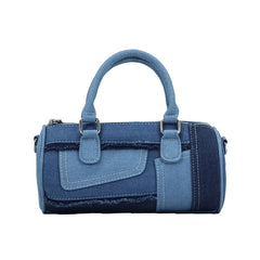 New Arrival Ladies Female Lightweight Denim Jean Crossbody Handbag Casual Tote Shoulder Bag for Women Teen Girls