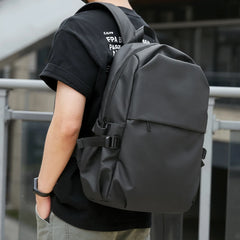 PVC Leather Laptop Other Backpack Unisex Custom Logo Causal School Bag EVA Waterproof Travel Backpack Men Business Backpack