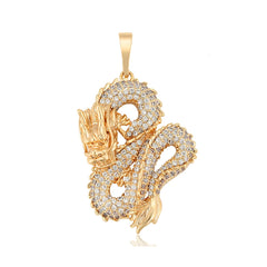 xuping Customizable Fashion Hot Sale of Traditional Culture Dragons Into Myths and Legends Pendants