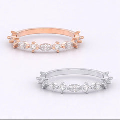 ETSY Hot Sale   18K 14K 10K Gold 925 Silver Round VVS Moissanite Diamond Wedding Engagement Ring 1ct 2ct 3ct