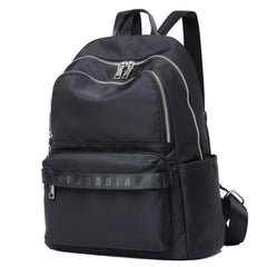 Simradia Stylish Casual Ladies Travel Backpack Black Mini Female Backpacks Waterpoof Custom Logo Large Capacity School Bags