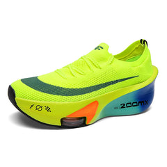 Unisex Sporty Summer Running Shoes Lace-Up Round Toe Cushioning Breathable Lightweight High Quality