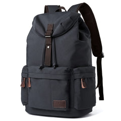 MOYYI Men's Backpack Oxford Causal Knapsack Laptop Backpack for Men Unisex Waterproof School Travel Bag With Trolley Sleeve