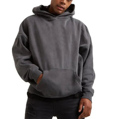 Heavyweight Men Oversized Hoodie Manufacture  Luxury Heavy Oversized  Cotton 100% 500gsm French Terry Hoodie