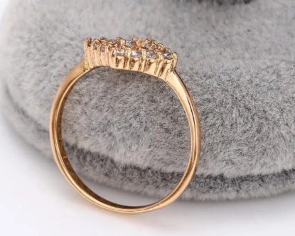Xuping Fashion Stylish Lady Party Square Shape Rings